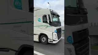 Volvo FH JEANTET automobile concessiontrailer trucker camionnage trucking trailering [upl. by Llerrit]