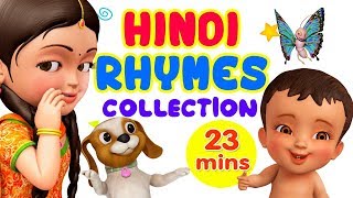 Hindi Rhymes for Children Collection Vol3  Infobells [upl. by Yc]