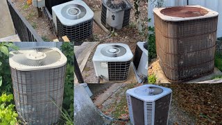 Various Vintage Air Conditioners amp Heat Pumps [upl. by Birk]