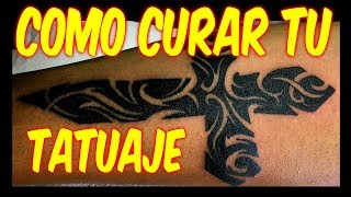 COMO CUIDAR UN TATUAJE RECIÉN HECHO  TATTOO  tattoo fort [upl. by Aramas]