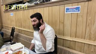 Rachel Imenus Yahrtzeit and Seuda Hodaya Rav Shalom Gadaev 5785 [upl. by Jaban]