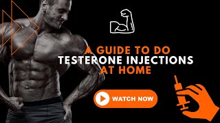 How to inject Testosterone Injections at Home [upl. by Astraea]