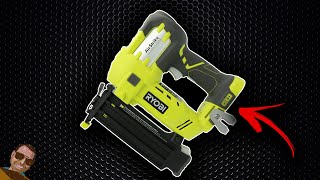 Ryobi 18V Brad Nailer Review P320 Cordless Nailgun [upl. by Addy]