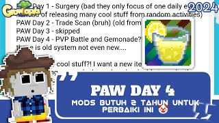 Gemonade amp PVP Battle Kembali di DAY 4 PAW  Growtopia Indonesia [upl. by Pinelli]