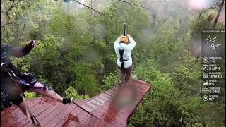 Gatlinburg TN Zip Line [upl. by Cecelia]