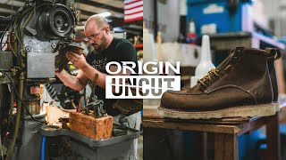 We are making Moc Toe boots in Maine [upl. by Daveda]