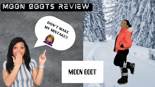 Moon Boot Review  Sizing  Mod shots [upl. by Innaig]