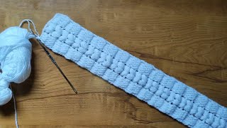 Crochet Toran Patti Design Tutorial  How to Make Toran Patti Design [upl. by Nnayelhsa]