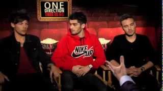 One Direction  Movie  Interview 2013 [upl. by Naedan]