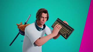 Gesto de SKIN del Rubius en Fortnite [upl. by Catina]