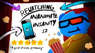 Rewatching Inanimate Insanity Season 2  Object Show Reaction Stream [upl. by Zosi498]