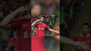 Dominik szoboszlai finesse shot Fc 25 fc25 fifa szoboszlai liverpool [upl. by Elocal]