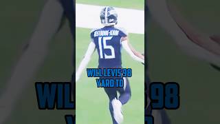 Will Levis 98 yard TD fyp viral viralshort [upl. by Ragland]