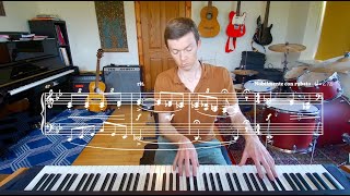 Impromptu on a theme from quotEmma Zunzquot for solo piano [upl. by Innavoij]