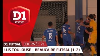 J21  UJS Toulouse  Beaucaire Futsal 12 [upl. by Samanthia]