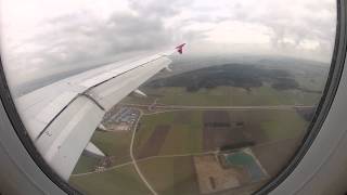 Landing at Memmingen airport from Belgrade with Wizzair [upl. by Nedac]