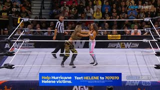 Britt Baker vs Serena Deeb Full Match AEW Dynamite Highlights Today [upl. by Llenyt831]