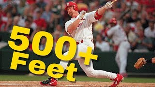 MLB 500 Foot Homeruns [upl. by Aehsa]