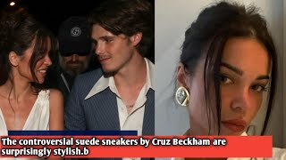 The controversial suede sneakers by Cruz Beckham are surprisingly stylish [upl. by Dnanidref]