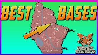 Best 3 Bases State Of Decay 2 Meagher Valley  Valley  NO 3500 Influence base [upl. by Annayak]