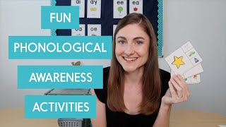 5 Center Activities for Practicing Phonological Awareness [upl. by Merridie]