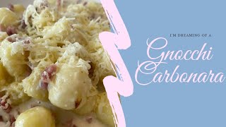 Gnocchi Carbonara  How To Make A Delicious amp Different Carbonara [upl. by Oneill775]