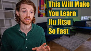 Step by Step System to Learn Jiu Jitsu FAST [upl. by Enialed]