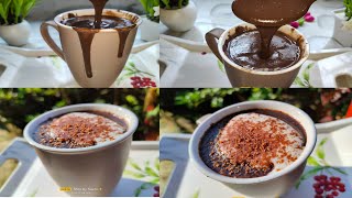 Winter Special Rich Hot Chocolate Recipe  Hot Chocolate Recipe  Its juhi [upl. by Rysler]