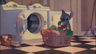 Lilo amp Stitch  Stich cosplaying Batman [upl. by Airdnekal321]