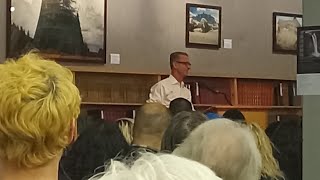 Chuck Palahniuk at Powells City of Books Portland OR [upl. by Roumell]