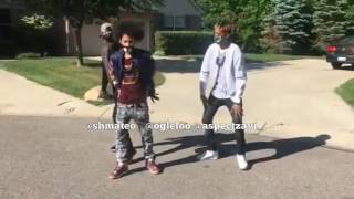 shmateo Chris brown wrist challenge hitdemfolks YouTube [upl. by Meras]