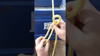 Enhanced Truckers Hitch Knot Tutorial short [upl. by Cyrus]