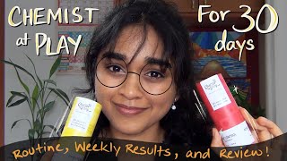 Chemist at Play Skincare Review  Fragrance free skincare in India for sensitive acne prone skin [upl. by Middle]