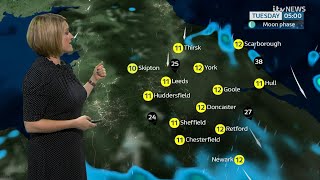 Kerrie Gosney  ITV Calendar Weather 30Sep2024 [upl. by Namwen]