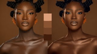 Easy Skin Tones Color Grading in Photoshop  Perfect Skin Tones [upl. by Rotow]