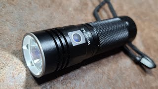 WowTac A5 26650 LiIon 3600 Lumen Pocket Flash Light Review [upl. by Osicran]