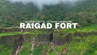 RAIGAD FORT I THE STRONGEST FORTRESSES ON THE DECCAN PLATEAU I MAHARASHTRA [upl. by Etnom]