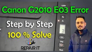 Canon G2010G3010 E03 error  Canon P03 error solution 100 fix [upl. by Dorehs]