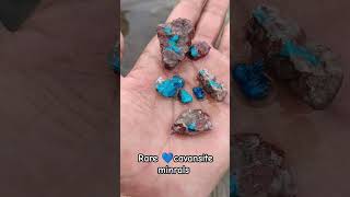 💙 Today I found cavansite minralsgemstones geology india viralvideo youtubeshorts trending [upl. by Nahtnanhoj]