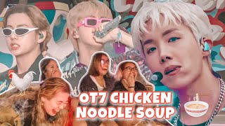 BTS 방탄소년단 CNS CHICKEN NOODLE SOUP OT7 REACTION  MUSTER SOWOOZOO DAY 2 FESTA  PH ARMYS [upl. by Rudy]