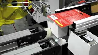 Arvato Card Flipping amp Rejection Robot System [upl. by Oballa]