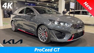 KIA ProCeed GT 2022  FIRST look in 4K  Exterior  Interior Facelift Cargo Space PRICE [upl. by Eilsel]