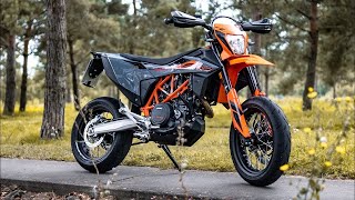 KTM SMC R 690 POWER WHEELIE [upl. by Thorman]