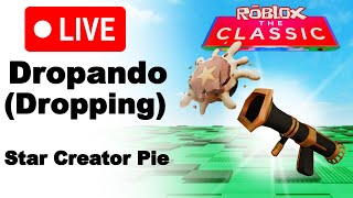 EVENTO DO ROBLOX THE CLASSIC  DROPANDO DROPPING STAR CREATOR PIE [upl. by Einaffyt911]