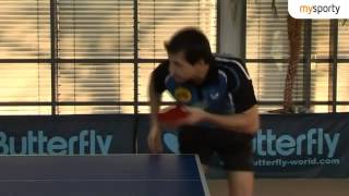 Tischtennistraining mit Timo Boll Der Aufschlag ‏ YouTube [upl. by Kleeman]