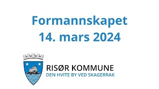 Formannskapet i Risør 14mars 2024 [upl. by Runstadler]