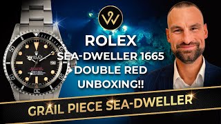 Taking a Look At THE MAGNIFICENT Rolex 1665 Double Red SeaDweller  Official Watches [upl. by Ihsar]