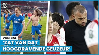 ‘Geen hoge pet op van het beoordelingsvermogen top Ajax’ [upl. by Cherry]