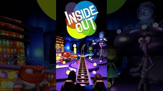 INSIDE OUT Movie Ride Roller Coaster  Sneak Peak 1 shorts [upl. by Na]