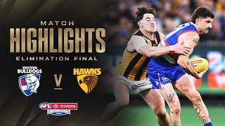 Western Bulldogs v Hawthorn Highlights  Elimination Final 2024  AFL [upl. by Peedsaj]